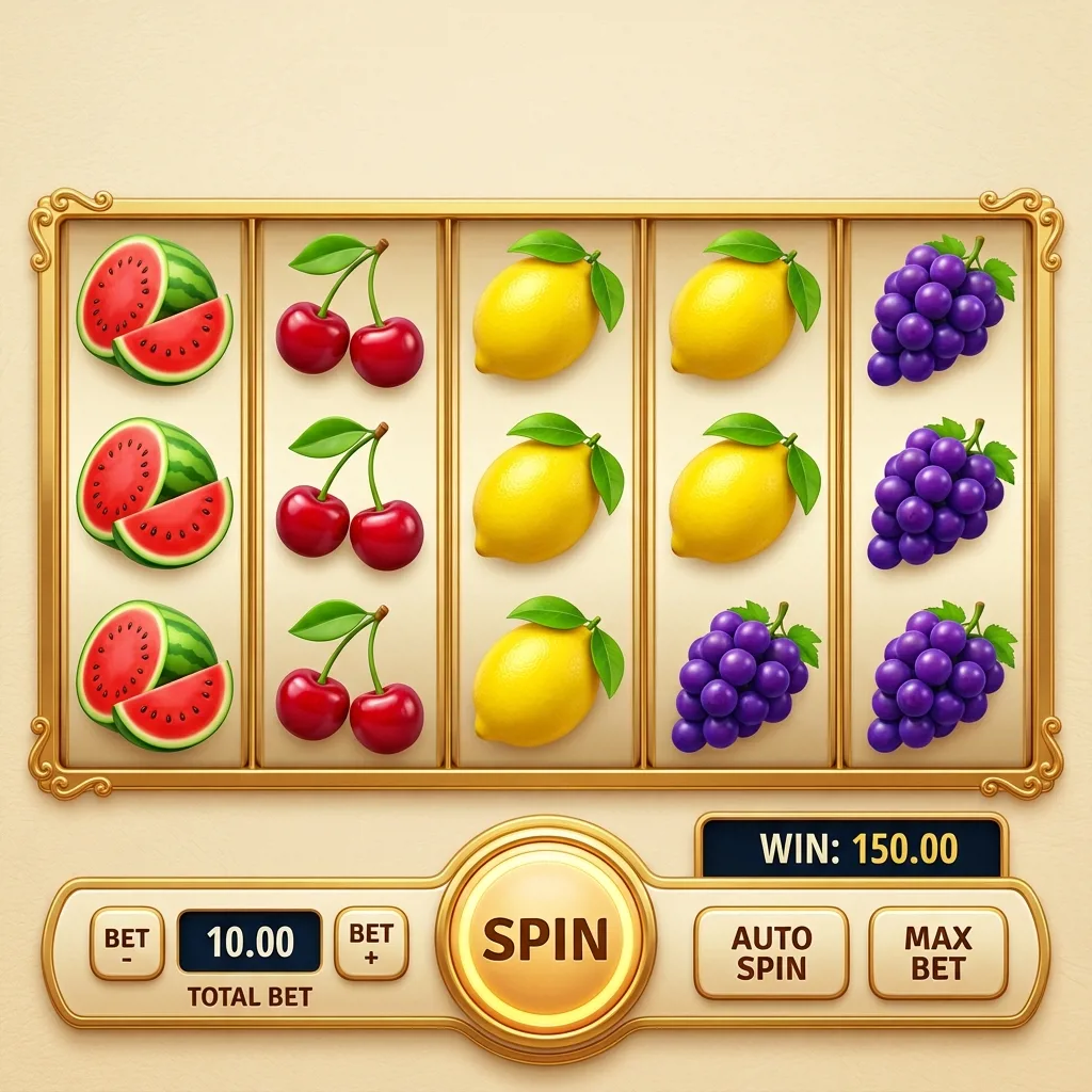 Фруктовый слот Fruit Magic с яркими символами арбузов и вишен